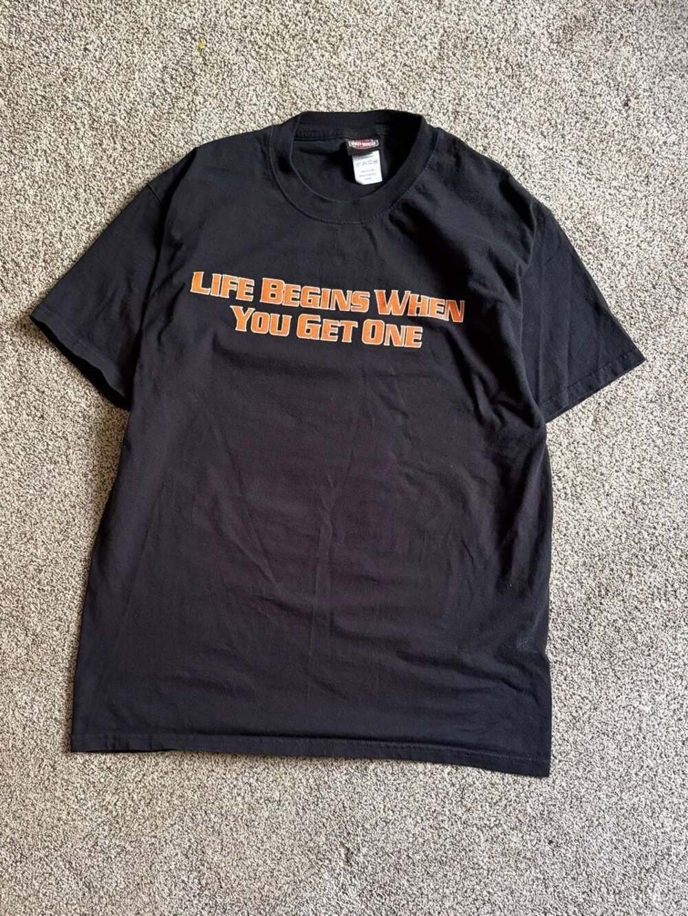 Harley-Davidson "Eagle's Nest Lathrop, CA" Graphic T-Shirt Size Large